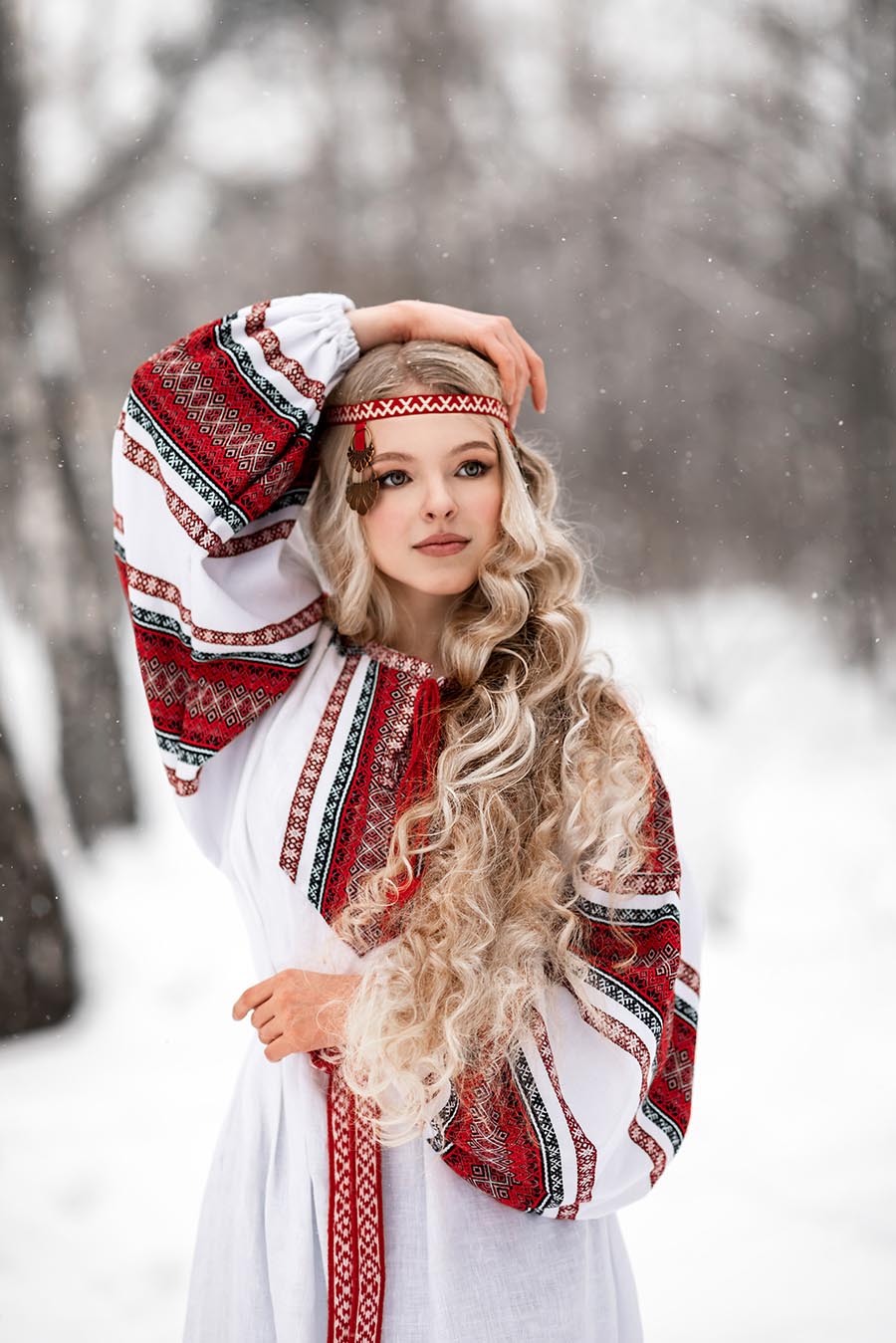 Slavic girls in Tiba