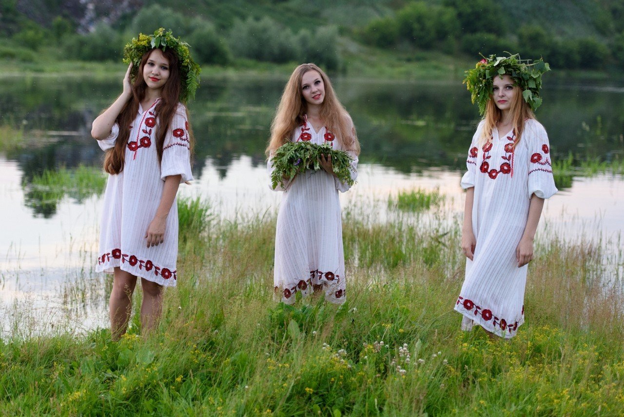 Slavic women in Tiba