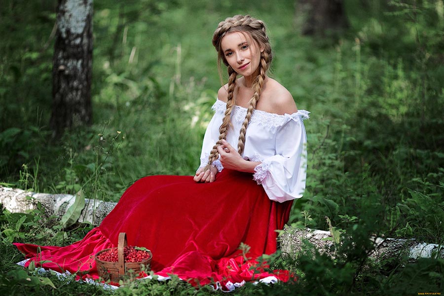 Sexy photo Slavic women in Tiba